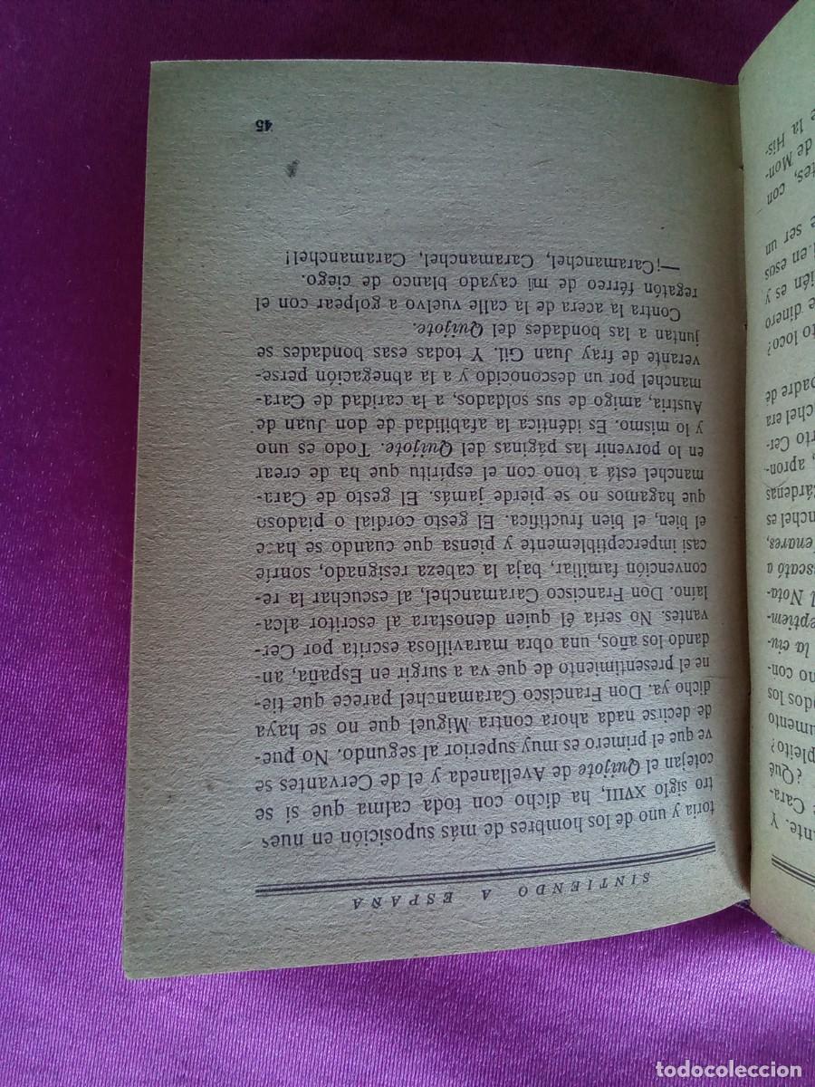 Libros de segunda mano: SINTIENDO A ESPA&Ntilde;A .AZOR&Iacute;N.LV5 5 - Foto 3