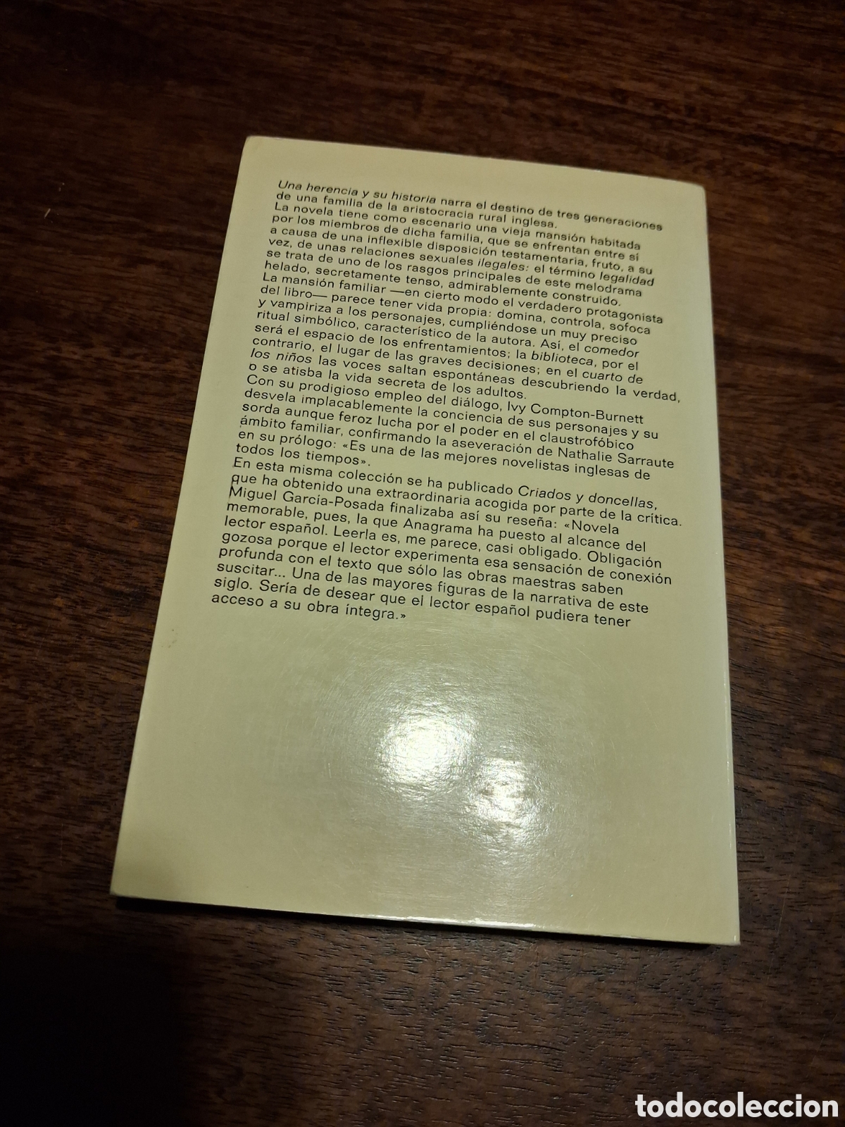 Libros de segunda mano: Una herencia y su historia, Ivy Compton-Burnett - Foto 2