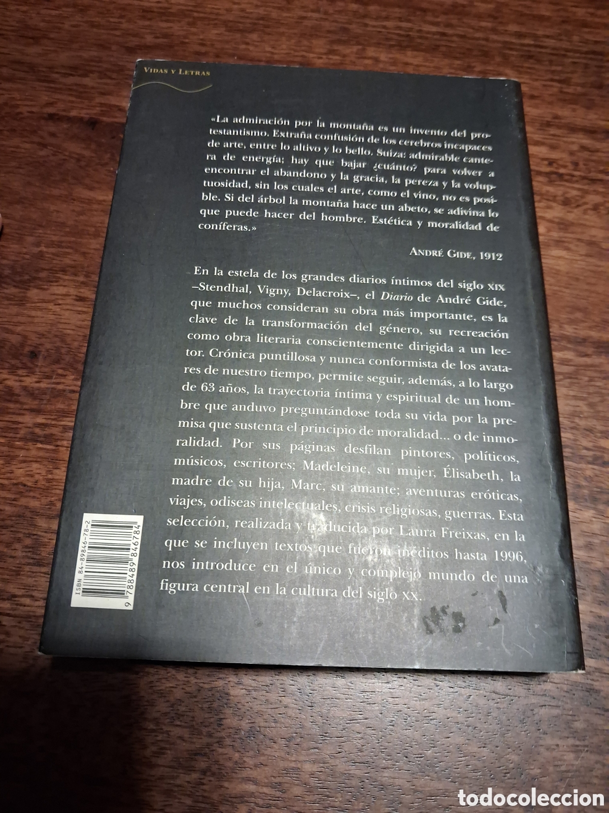 Libros de segunda mano: Diario, Andr&eacute; Gide, edici&oacute;n de Laura Freixas - Foto 3
