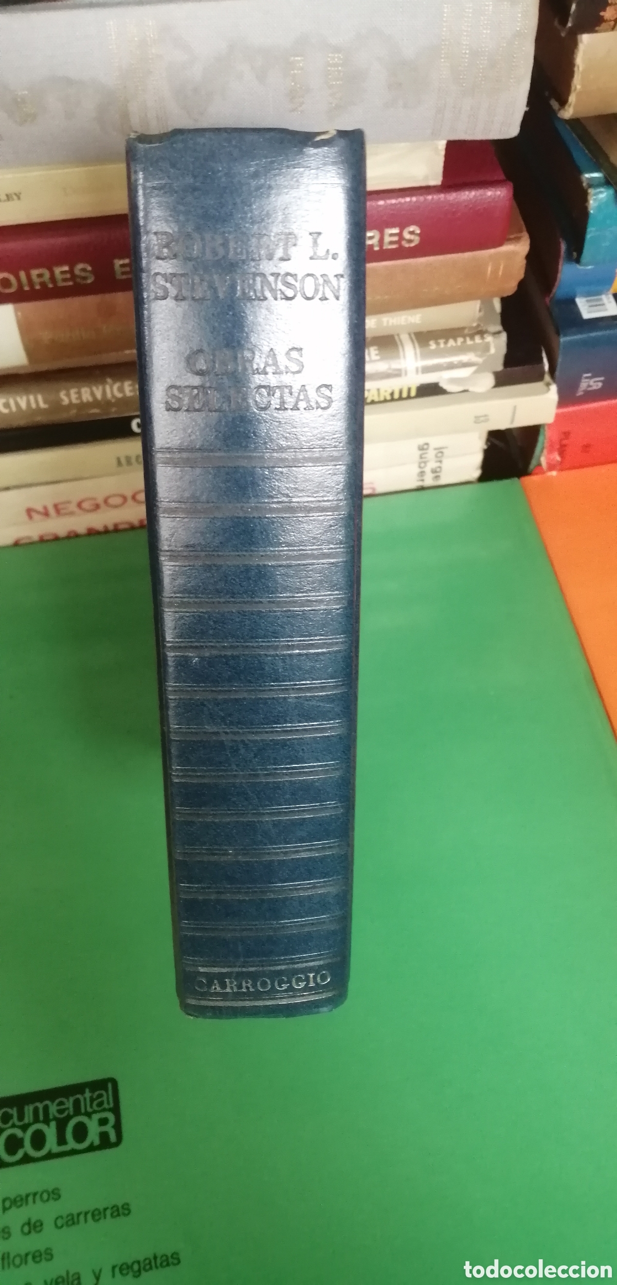 Libros de segunda mano: Obras Selectas de Robert Louis Stevenson Carroggio 1976 - Foto 1