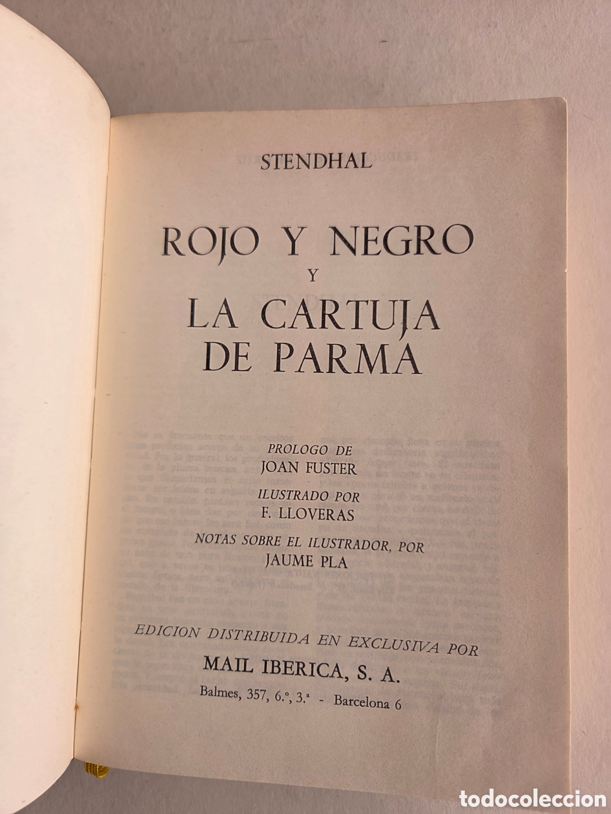 Libros de segunda mano: Stendhal. Rojo y negro y La cartuja de Parma. - Foto 4