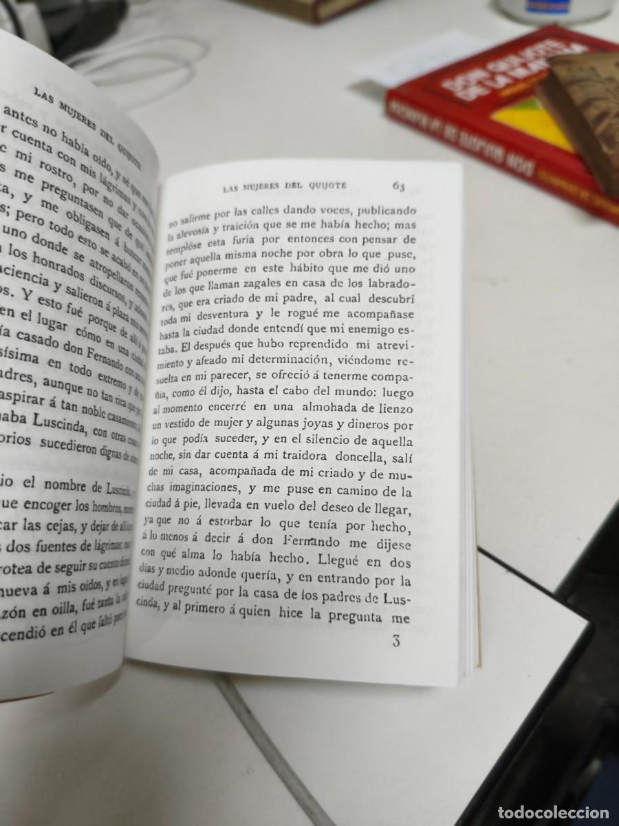 Libros de segunda mano: Las mujeres del quijote. Cervantes. Arco. Facsimil. - Foto 4