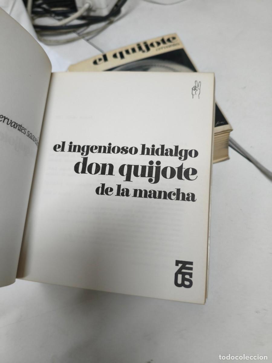 Libros de segunda mano: DON QUIJOTE DE LA MANCHA - DOS TOMOS (ZEUS, 1968) - Foto 2
