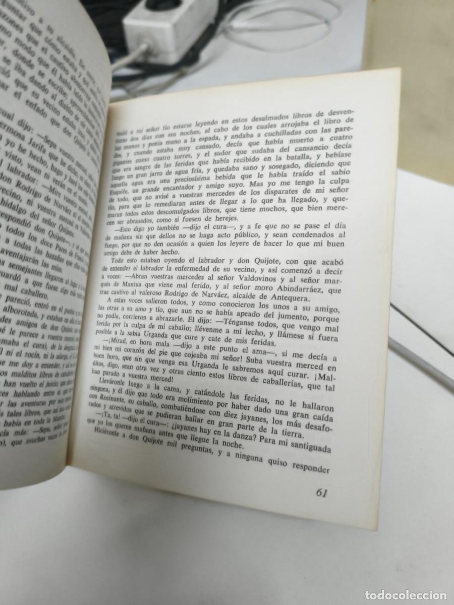 Libros de segunda mano: DON QUIJOTE DE LA MANCHA - DOS TOMOS (ZEUS, 1968) - Foto 4