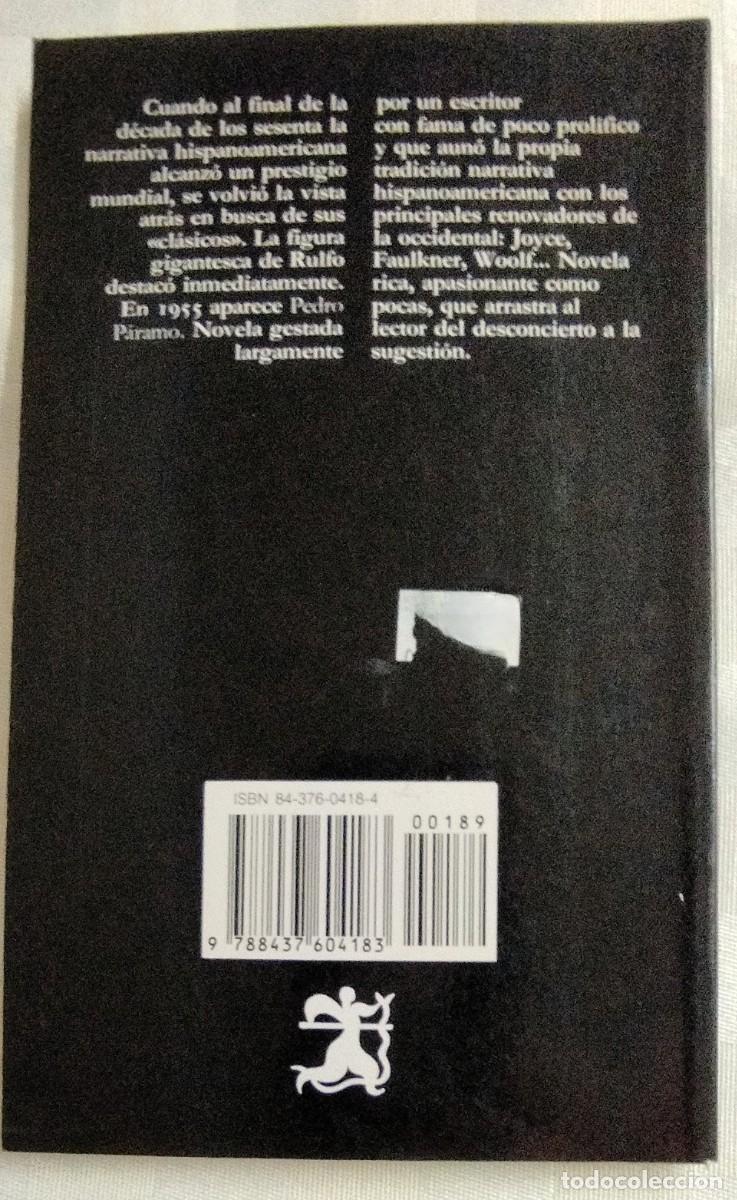 Libros de segunda mano: Novela: Pedro P&aacute;ramo de Juan Rulfo, C&aacute;tedra 1990 - Foto 7
