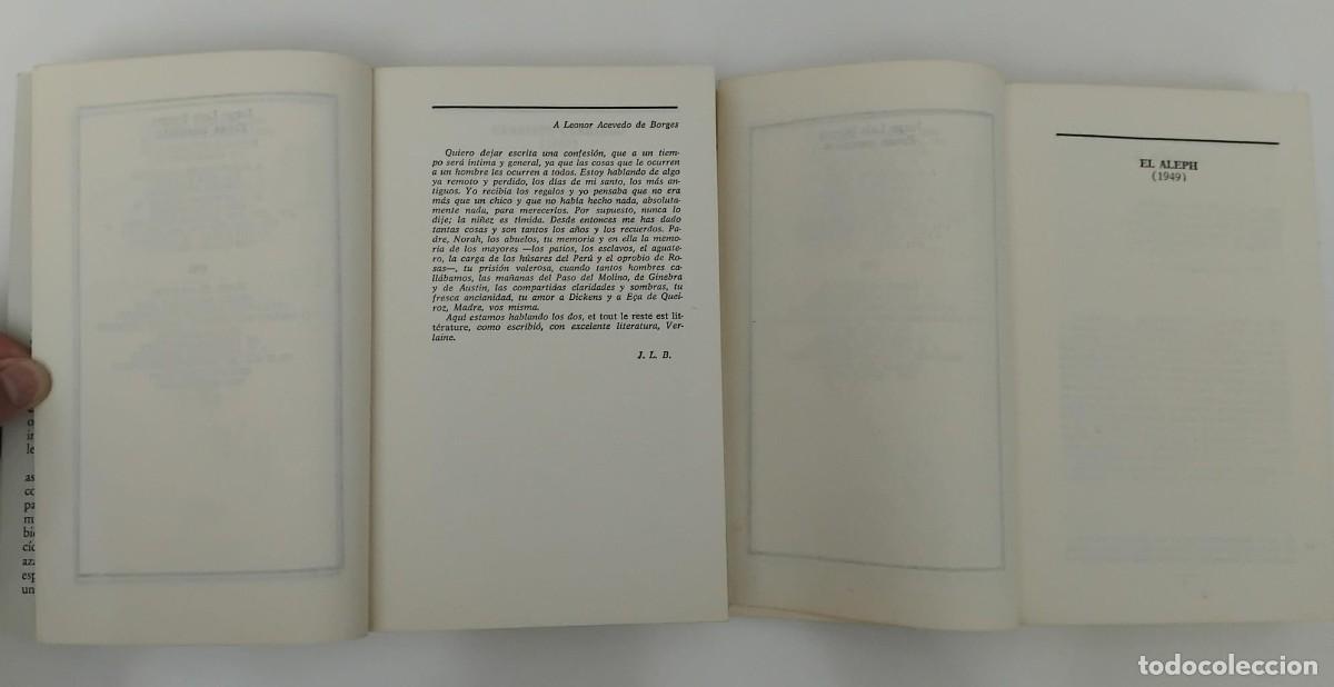 Libros de segunda mano: Prosa completa - Jorge Luis Borges (2 vols.) - Foto 4