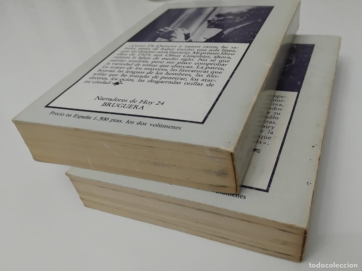 Libros de segunda mano: Prosa completa - Jorge Luis Borges (2 vols.) - Foto 5