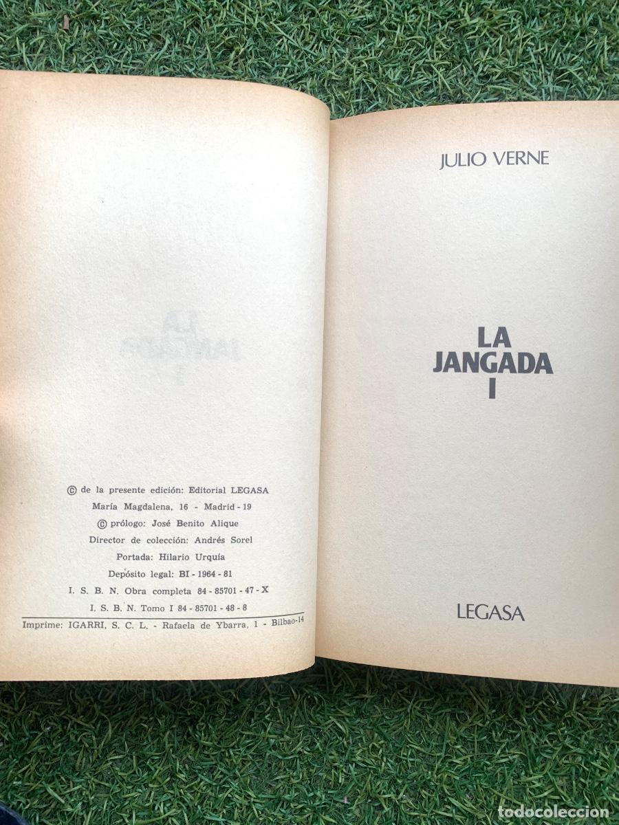 Libros de segunda mano: Libros La Jangada I y II Cl&aacute;sicos de Aventuras - Foto 5