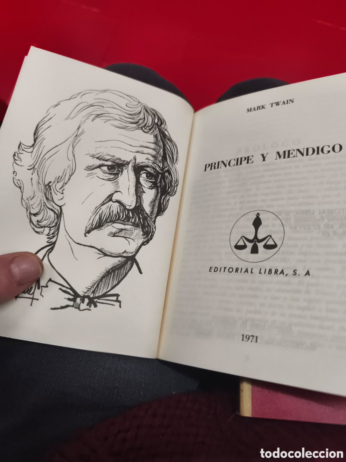 Libros de segunda mano: Pr&iacute;ncipe y mendigo Mark twain - Foto 2