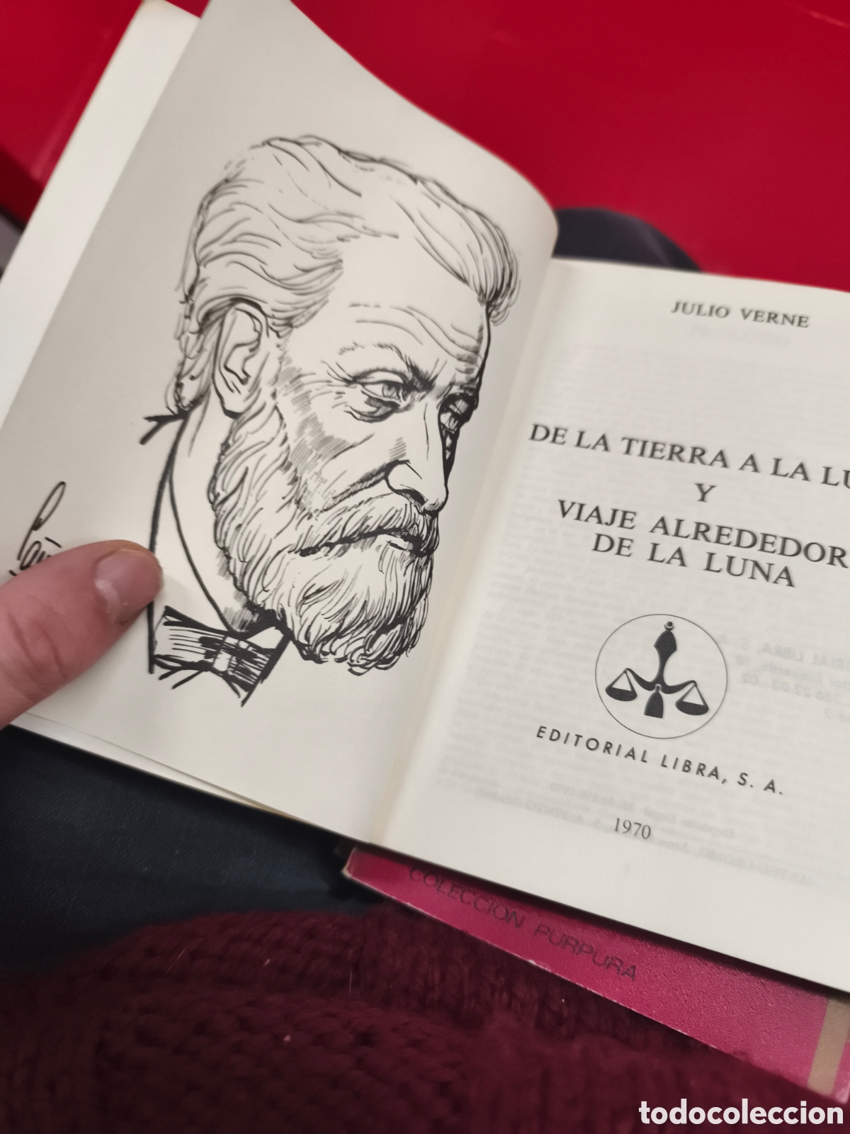 Libros de segunda mano: De las tierra a la luna Julio Verne - Foto 2