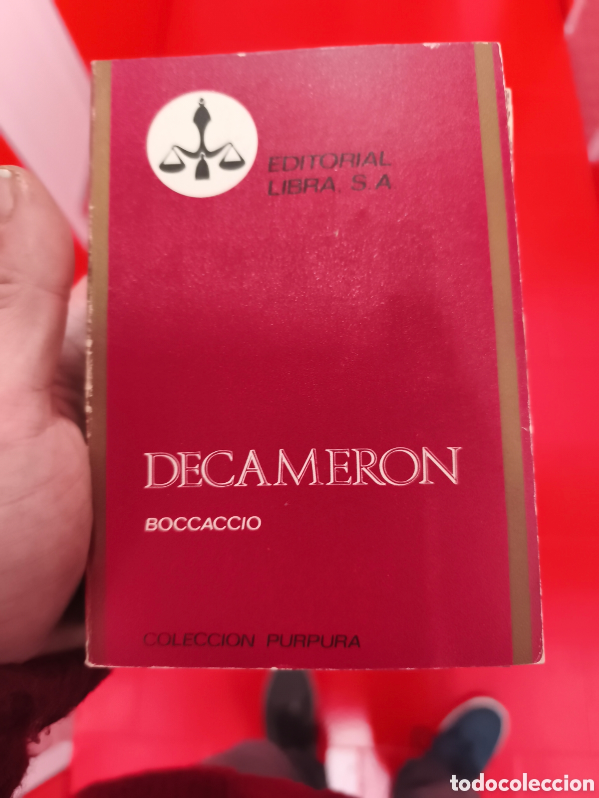 Libros de segunda mano: Decameron Boccaccio editorial libra - Foto 1