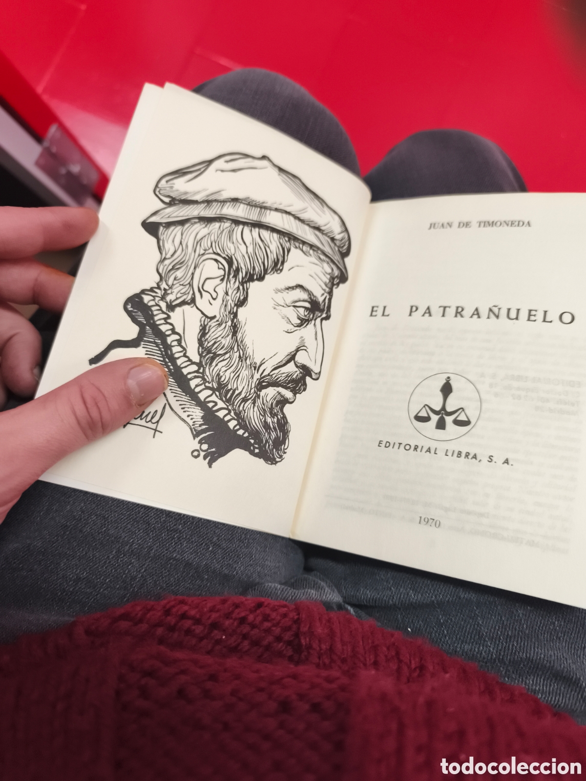 Libros de segunda mano: El patra&ntilde;uelo Juan de Timoneda - Foto 2