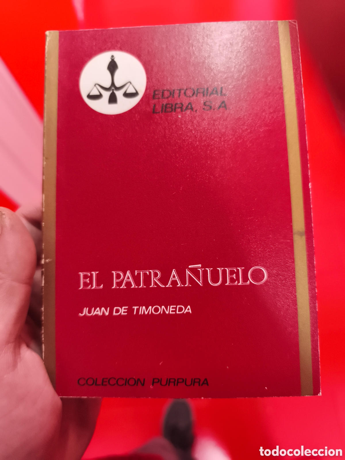 Libros de segunda mano: El patra&ntilde;uelo Juan de Timoneda - Foto 1