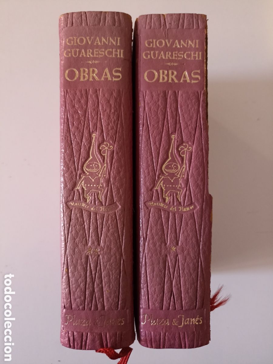 Gebrauchte B&uuml;cher: Lote 2 x Giovanni Guareschi - Obras I y II (Plaza & Jan&eacute;s, 1969). Maestros del humor