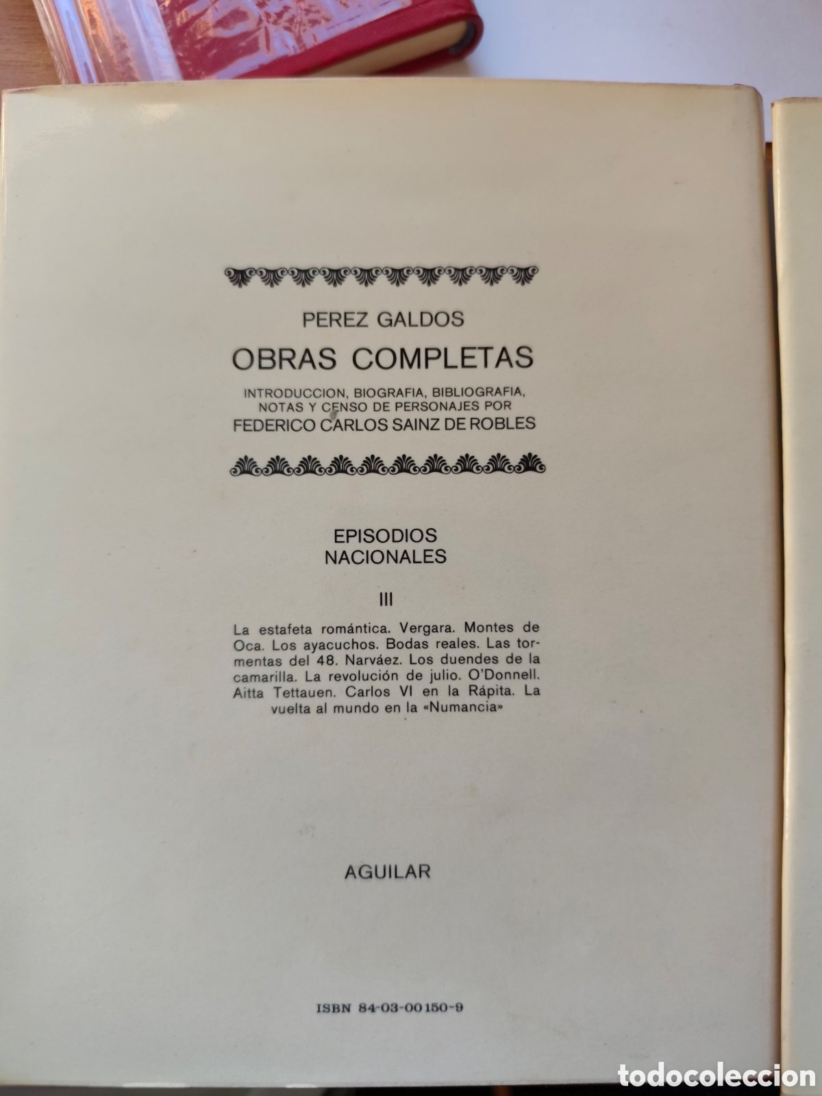 Libros de segunda mano: 4 Tomos-Episodios Nacionales de Benito P&eacute;rez Galdos - Foto 3