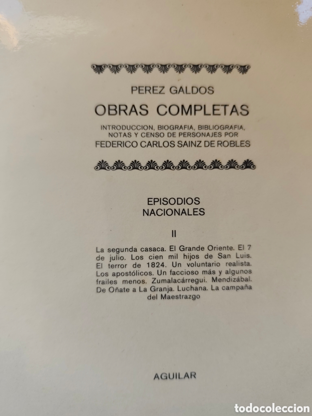 Libros de segunda mano: 4 Tomos-Episodios Nacionales de Benito P&eacute;rez Galdos - Foto 4