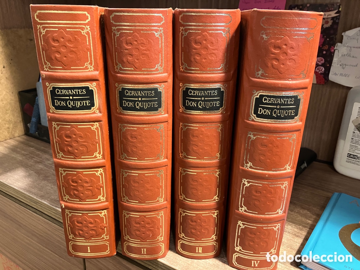 Libros de segunda mano: Cervantes Don Quijote 4 tomos Alfaguara - Foto 1