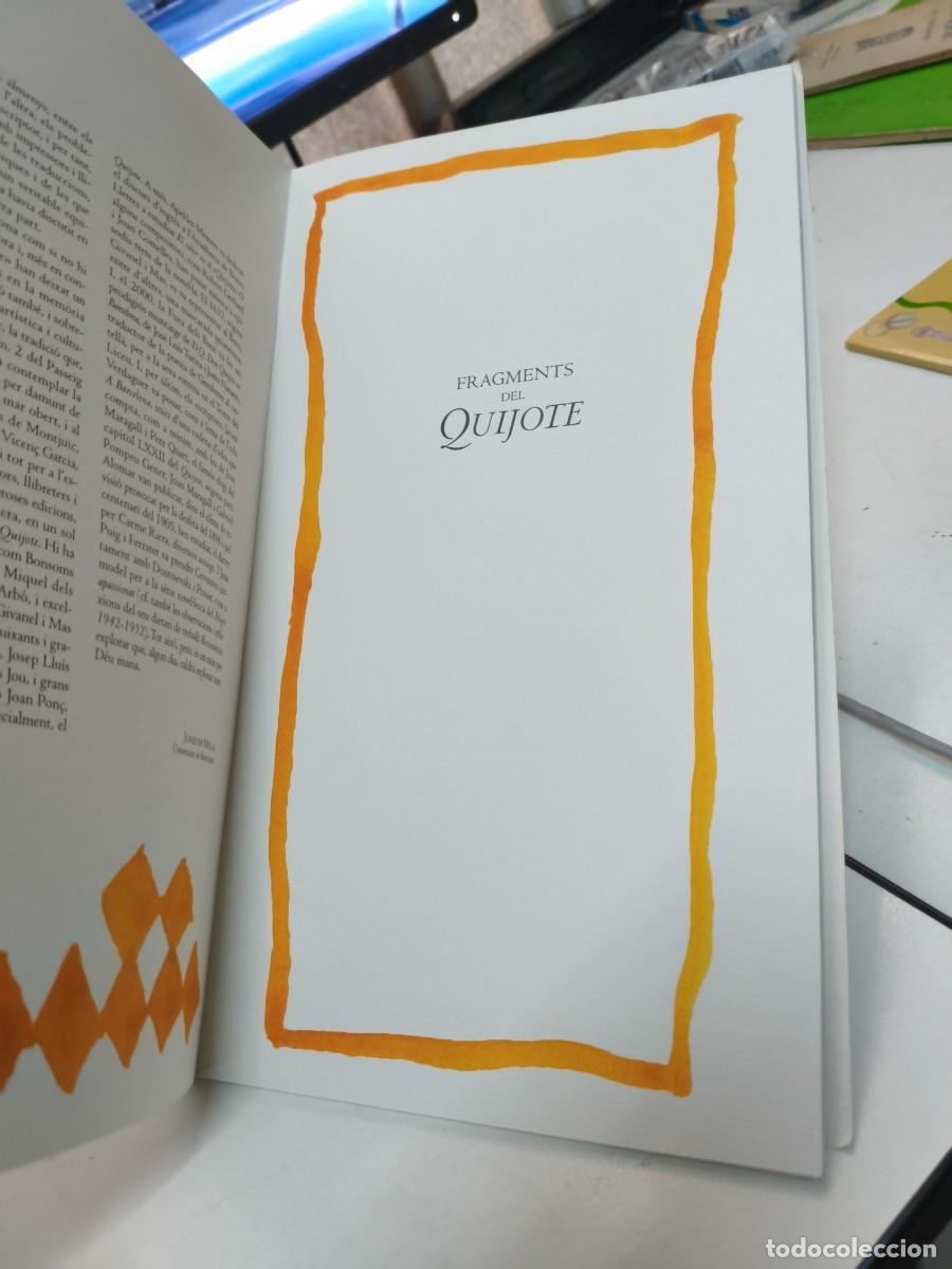 Libros de segunda mano: Fragments del QUIJOTE Generalitat de Catalunya. - Foto 2