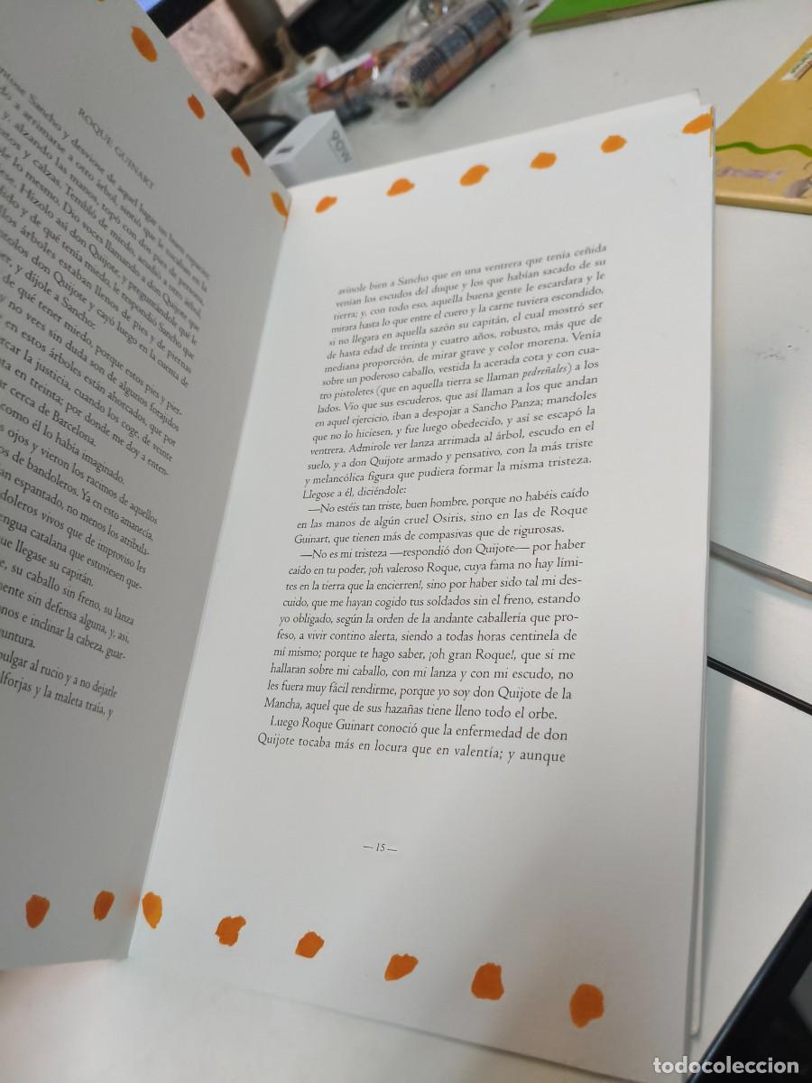 Libros de segunda mano: Fragments del QUIJOTE Generalitat de Catalunya. - Foto 3