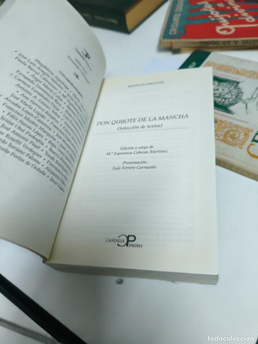 Libros de segunda mano: QUIJOTE MANCHA CERVANTES CASTALIA - Foto 2