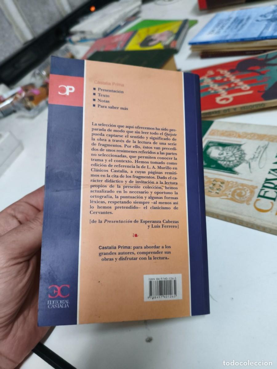 Libros de segunda mano: QUIJOTE MANCHA CERVANTES CASTALIA - Foto 4