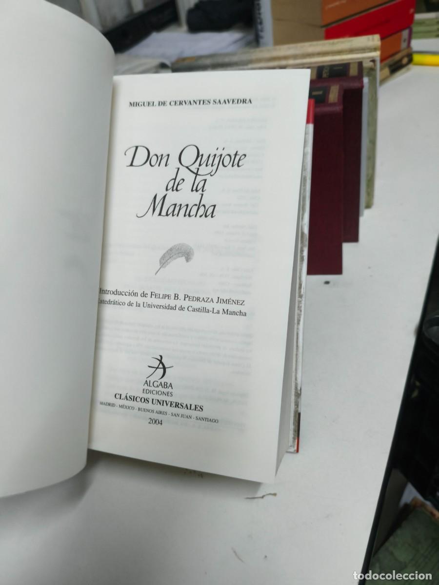 Libros de segunda mano: DON QUIJOTE DE LA MANCHA. MIGUEL DE CERVANTES SAAVEDRA. ALGABA EDICIONES. 2004 - Foto 2