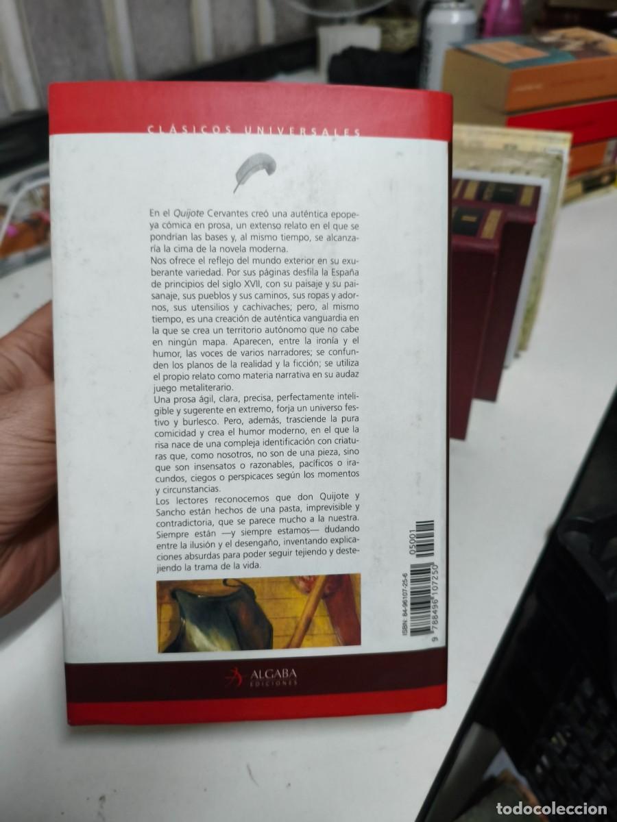 Libros de segunda mano: DON QUIJOTE DE LA MANCHA. MIGUEL DE CERVANTES SAAVEDRA. ALGABA EDICIONES. 2004 - Foto 5