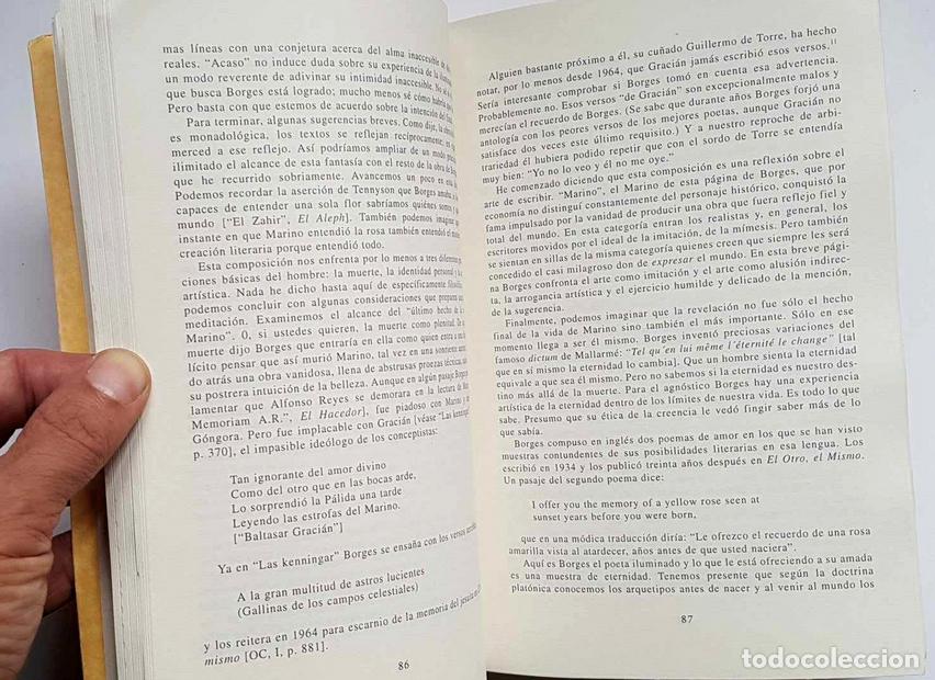 Libros de segunda mano: Fuego del Aire. Homenaje a Jorge Luis Borges - Foto 4