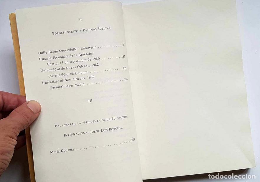 Libros de segunda mano: Fuego del Aire. Homenaje a Jorge Luis Borges - Foto 7