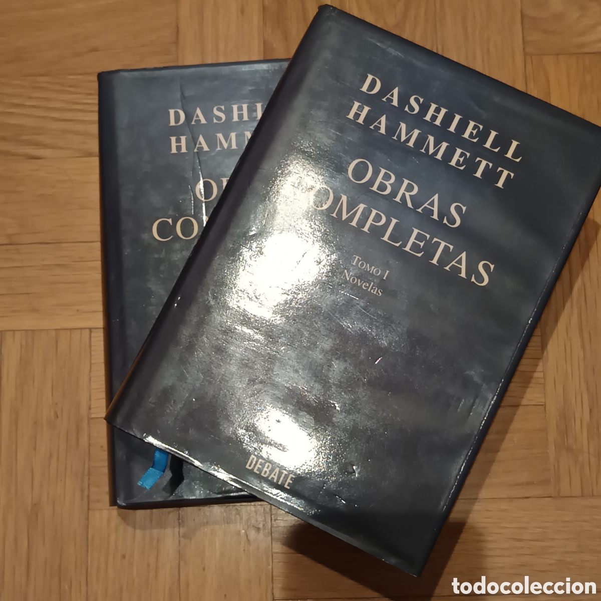 Libros de segunda mano: OBRAS COMPLETAS - DASHIELL HAMMETT - DEBATE (2 TOMOS) - Foto 1