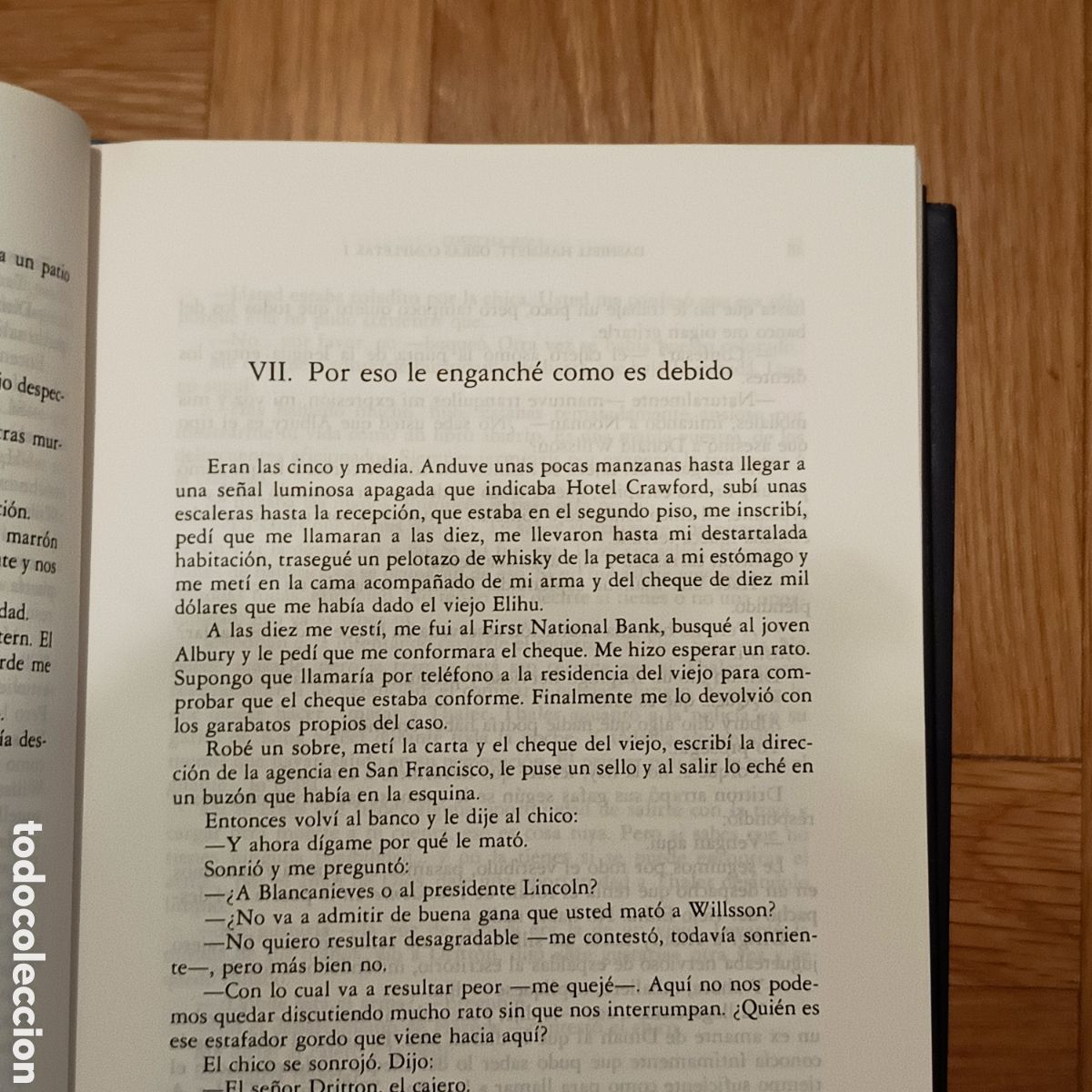 Libros de segunda mano: OBRAS COMPLETAS - DASHIELL HAMMETT - DEBATE (2 TOMOS) - Foto 5