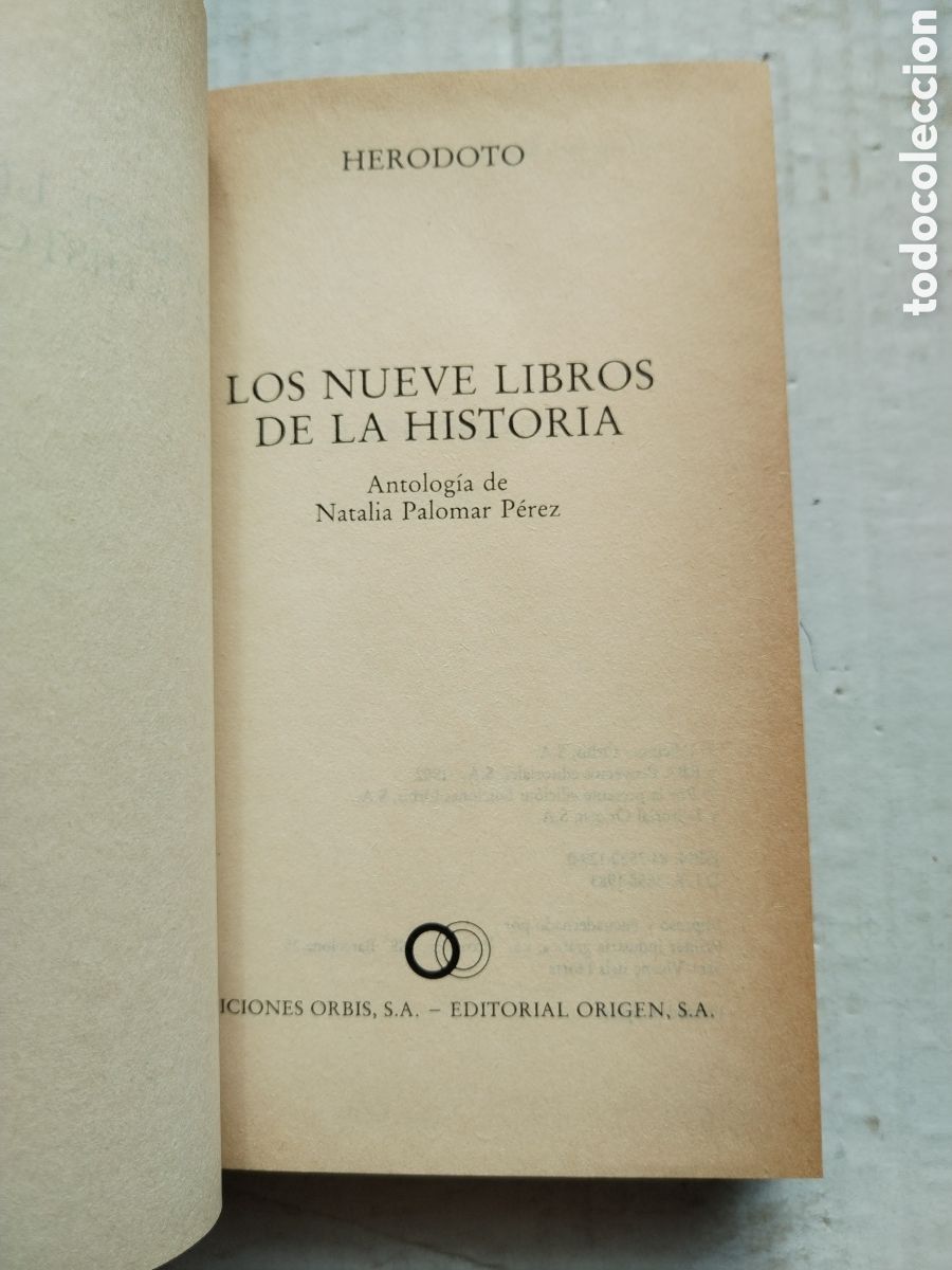 Libros de segunda mano: LOS NUEVE LIBROS DE LA HISTORIA/HERODOTO - Foto 2