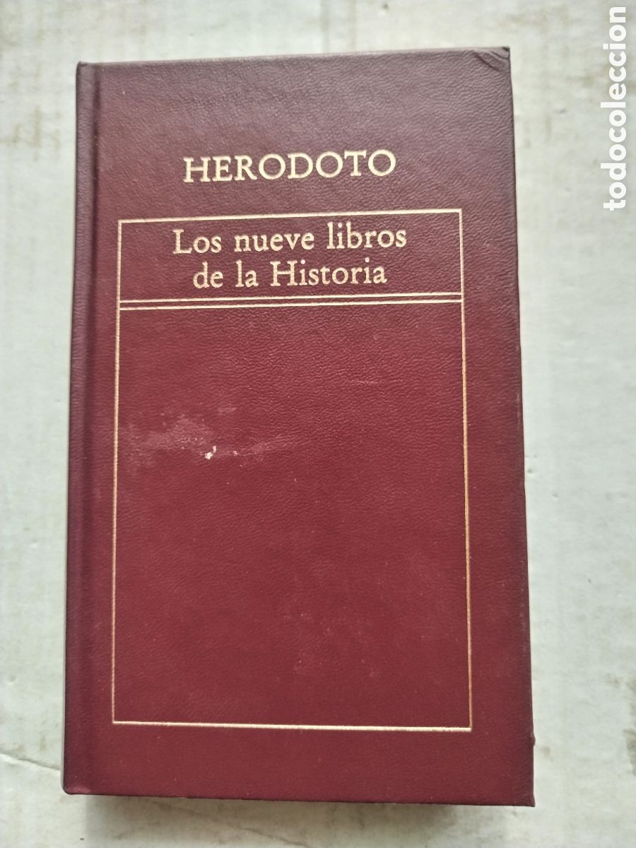Libros de segunda mano: LOS NUEVE LIBROS DE LA HISTORIA/HERODOTO - Foto 1