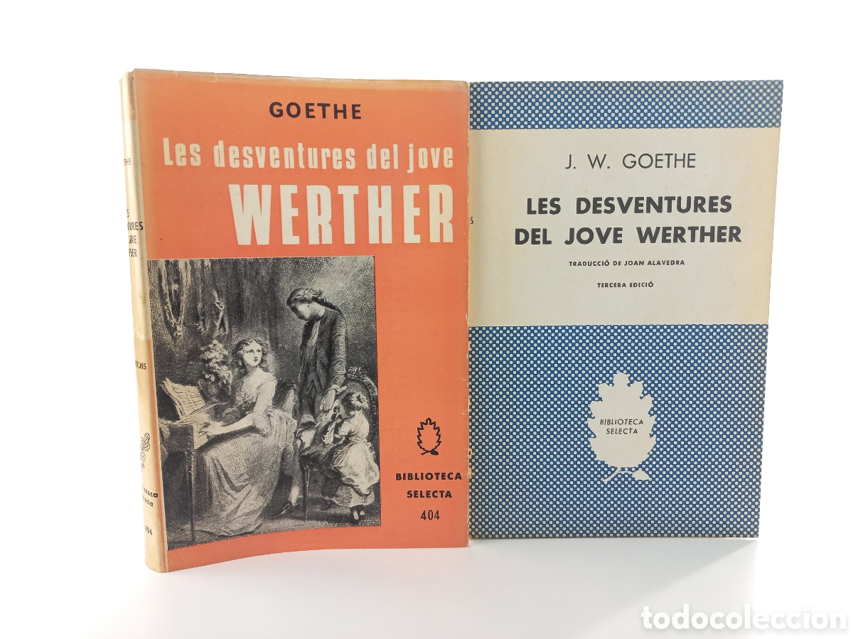 Libros de segunda mano: Les desventures del jove Werther. Goethe. Selecta, 1967. Catal&aacute;n. - Foto 1
