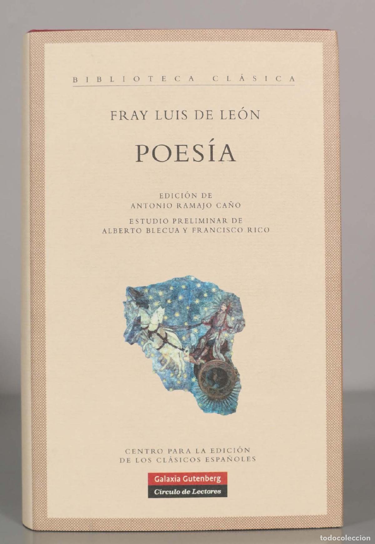 Libros de segunda mano: FRAY LUIS DE LE&Oacute;N. POES&Iacute;A. - Foto 1