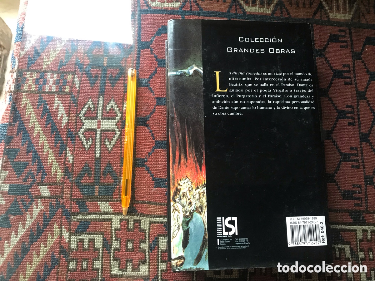 Libros de segunda mano: La divina comedia. Dante Alighieri. Servilibro - Foto 3