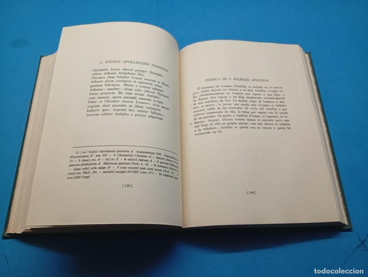 Libros de segunda mano: PUBLIO TERENCIO .- COMEDIAS. 3 TOMOS OBRA COMPLETA. - Foto 8