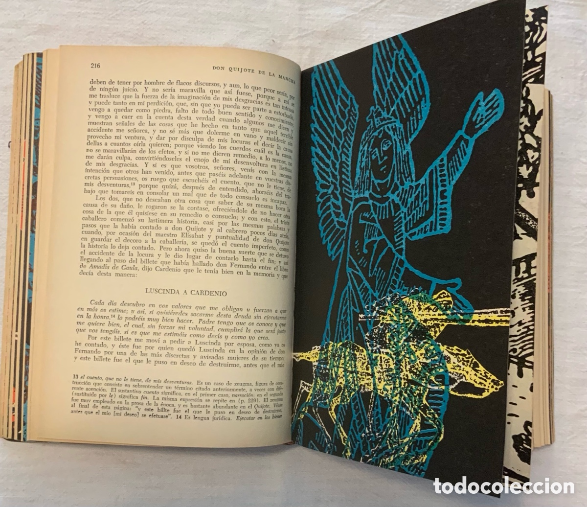 Libros de segunda mano: El ingenioso hidalgo Don Quijote de la Mancha. EUDEBA - Foto 6