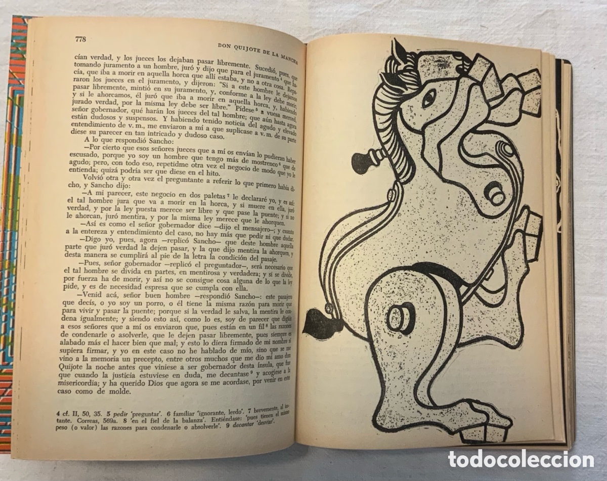 Libros de segunda mano: El ingenioso hidalgo Don Quijote de la Mancha. EUDEBA - Foto 11