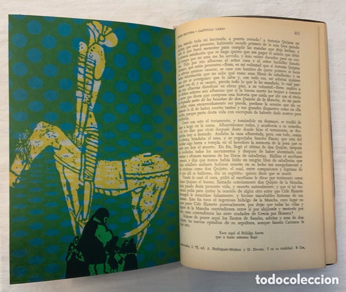 Libros de segunda mano: El ingenioso hidalgo Don Quijote de la Mancha. EUDEBA - Foto 12