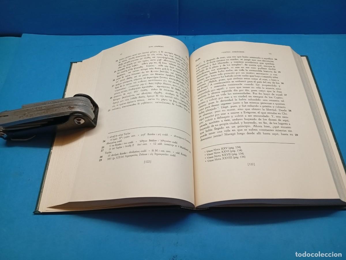 Libros de segunda mano: LISIAS.- DISCURSOS. 2 VOLUMENES. OBRA COMPLETA. - Foto 9