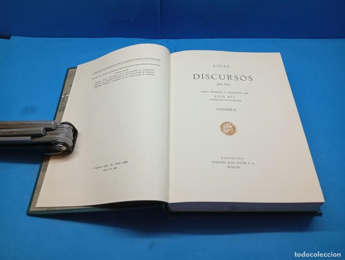Libros de segunda mano: LISIAS.- DISCURSOS. 2 VOLUMENES. OBRA COMPLETA. - Foto 12