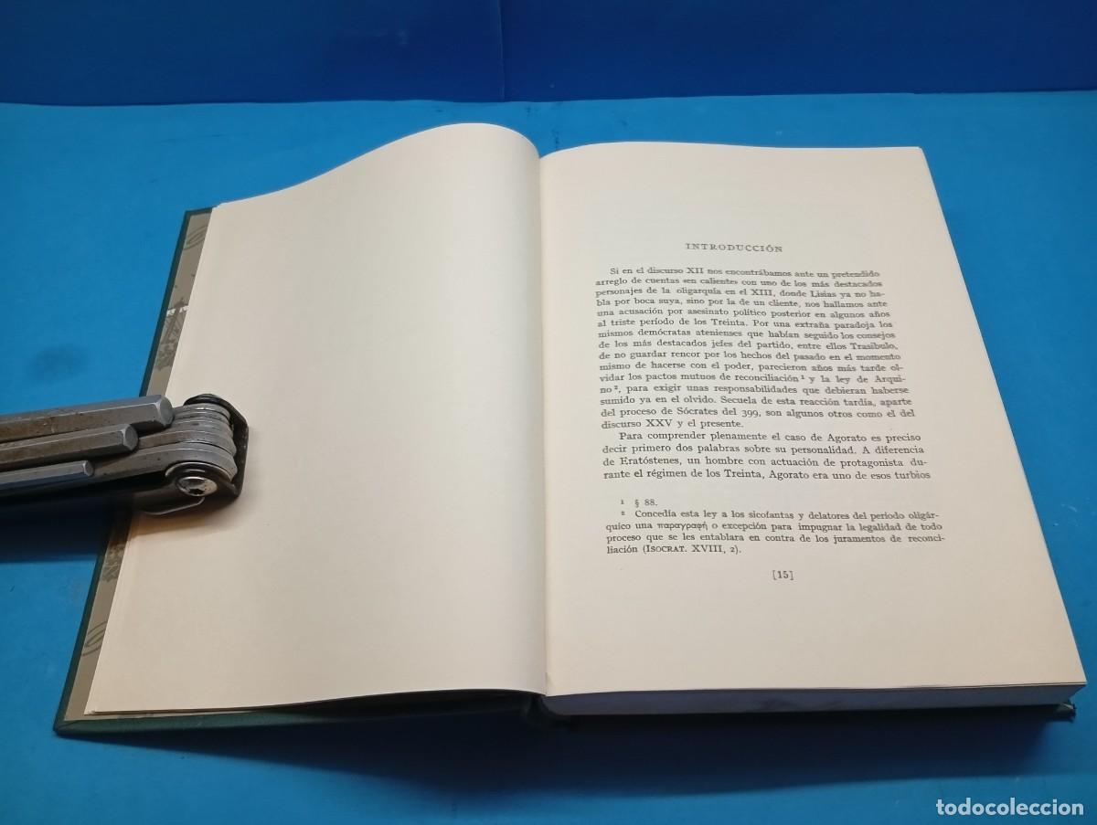 Libros de segunda mano: LISIAS.- DISCURSOS. 2 VOLUMENES. OBRA COMPLETA. - Foto 13