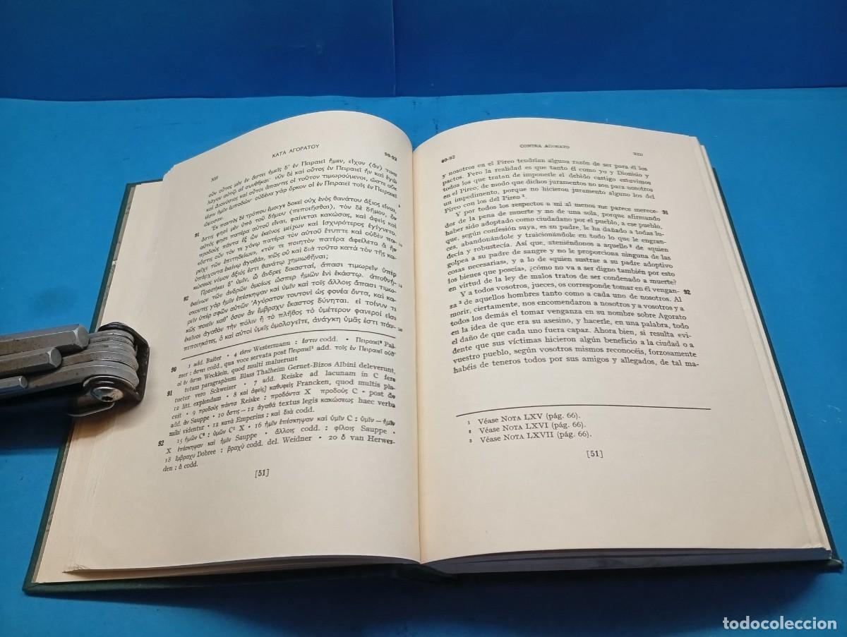 Libros de segunda mano: LISIAS.- DISCURSOS. 2 VOLUMENES. OBRA COMPLETA. - Foto 14