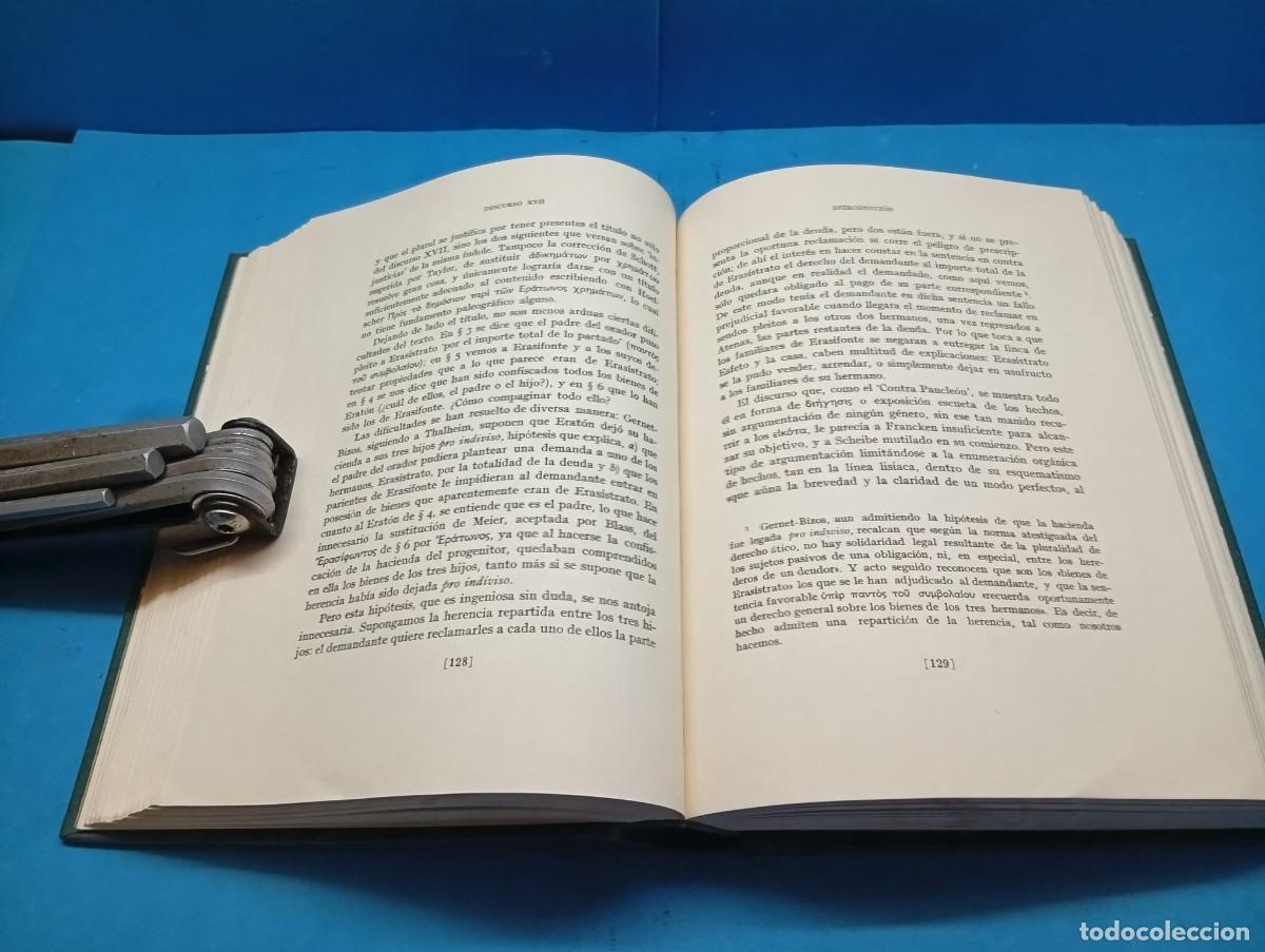 Libros de segunda mano: LISIAS.- DISCURSOS. 2 VOLUMENES. OBRA COMPLETA. - Foto 15