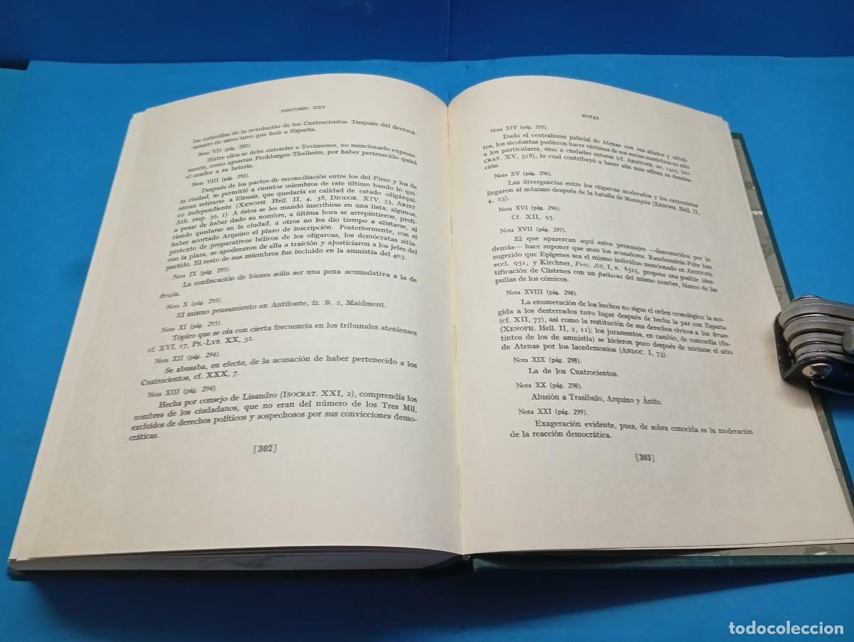 Libros de segunda mano: LISIAS.- DISCURSOS. 2 VOLUMENES. OBRA COMPLETA. - Foto 18