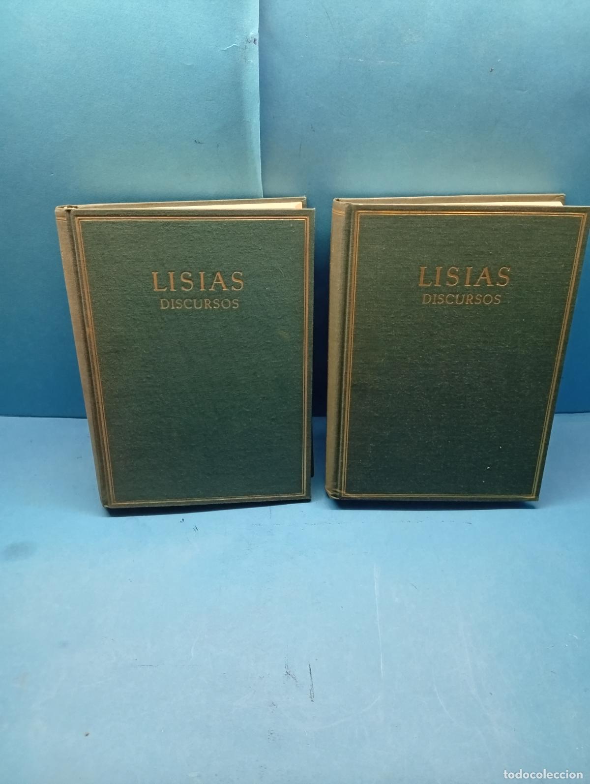 Libros de segunda mano: LISIAS.- DISCURSOS. 2 VOLUMENES. OBRA COMPLETA. - Foto 1