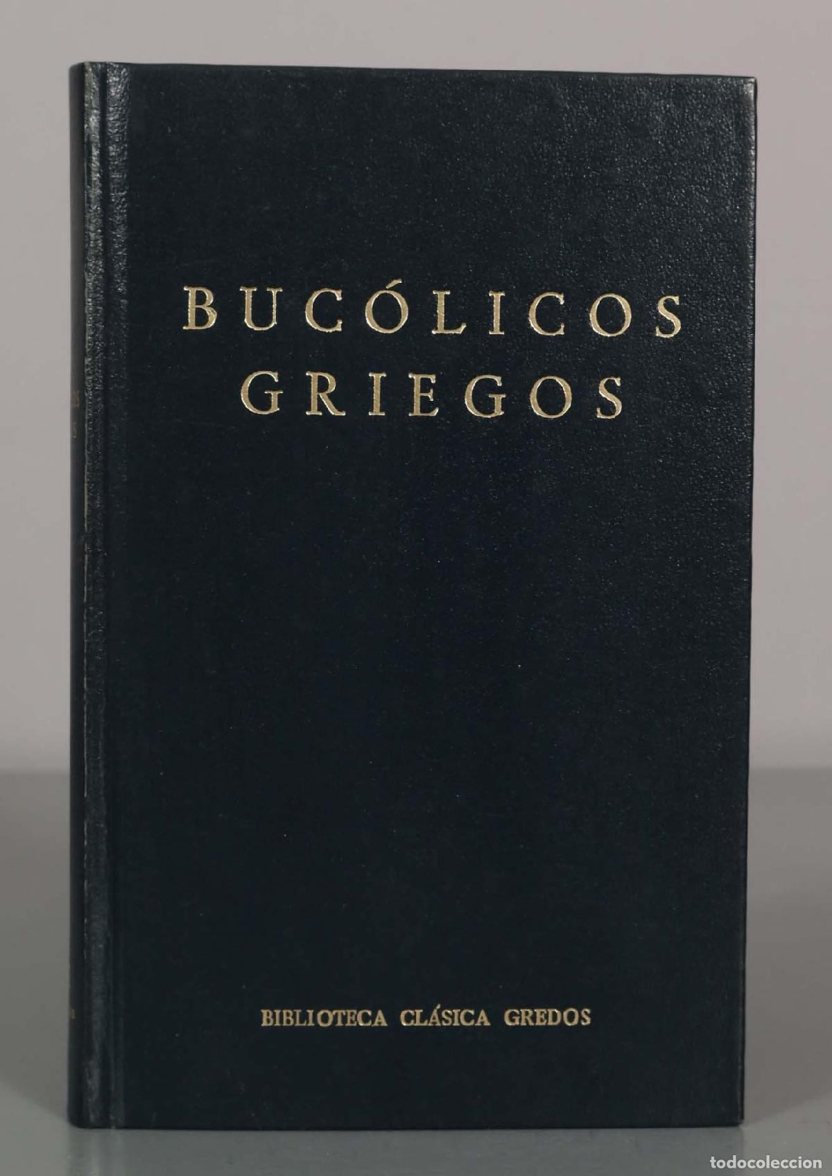 Libros de segunda mano: BUC&Oacute;LICOS GRIEGOS. BIBLIOTECA CL&Aacute;SICA GREDOS. - Foto 1