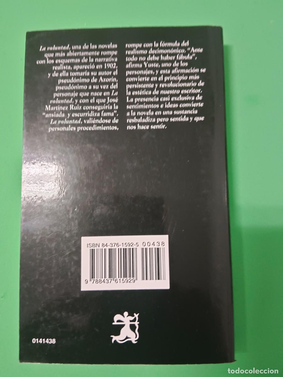 Libros de segunda mano: LA VOLUNTAD DE JOS&Eacute; MART&Iacute;NEZ RUIZ ( AZORIN) - Foto 3