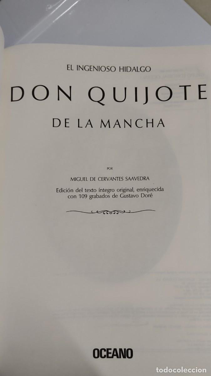 Libros de segunda mano: Libro Don Quijote de la Mancha Edici&oacute;n Numerada - Foto 3